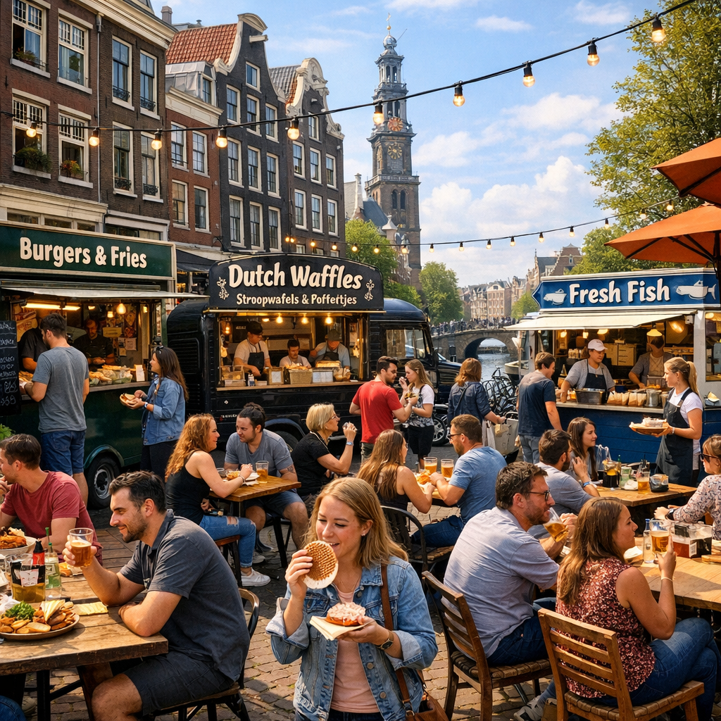 Exploring Amsterdam’s Culinary Scene: New Restaurants and Food Trucks to Discover