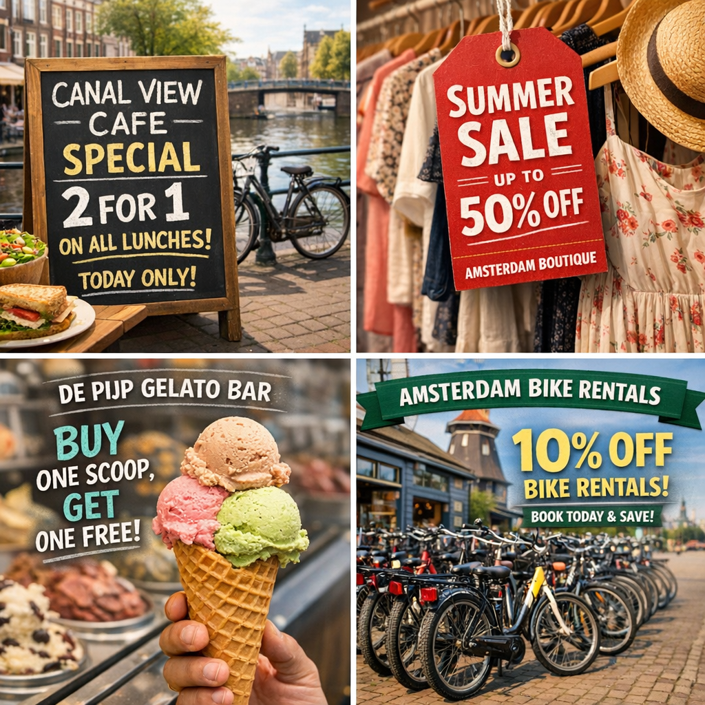 Exclusive Local Deals to Enjoy in Amsterdam